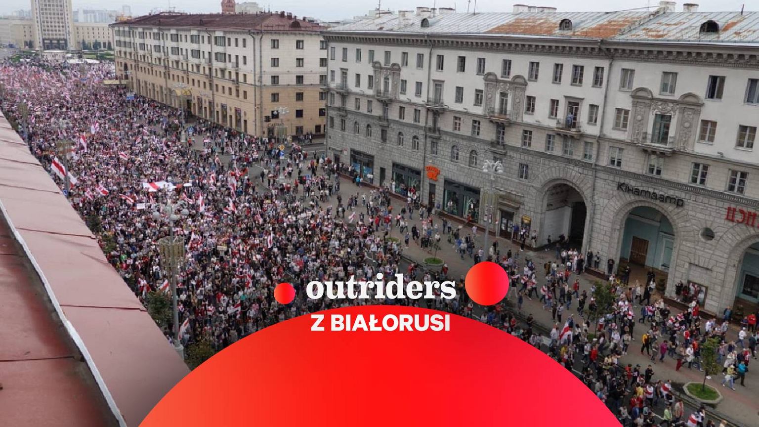 Marsz Nowej Białorusi.  Łukaszenka pokazuje swoją siłę [RELACJA] |  Wiadomości ze świata