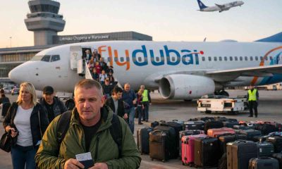 Samolot z Dubaju wylądował w Warszawie. Polscy turyści wrócili do kraju mimo napiętej sytuacji na Bliskim Wschodzie