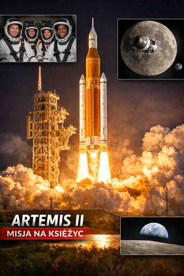 Misja Artemis II: powrót człowieka w okolice Księżyca Misja Artemis II: powrót człowieka w okolice Księżyca